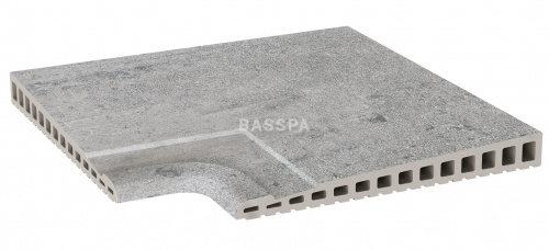 Рукохват угол Exagres Opera Silver 330х330х17-30 мм R12/C фото в интернет-магазине Basspa