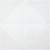 Декор Agrob Buchtal Loop Triangle 12x6,5 мм, цвет arctic white glossy