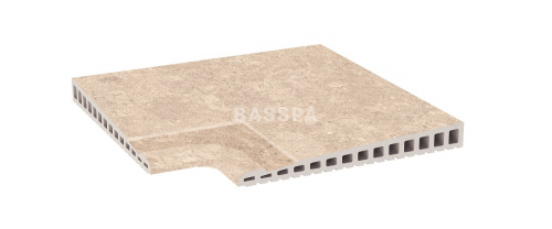 Рукохват угол Exagres Bedford Sand 310х310х17-30, R12/C фото в интернет-магазине Basspa