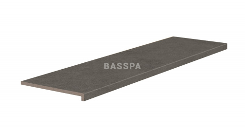 Монолитная ступень Exagres ESSENZA 591 Grafite кантиковая  1200*330, R9 фото в интернет-магазине Basspa
