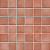 Керамическая мозаика Jasba Village Secura 50x50x6,5 мм, цвет mineral redx