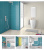 Керамическая мозаика Agrob Buchtal Plural 24x24x6,5 мм, цвет timeless-white matt фото в интернет-магазине basspa