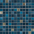 Керамическая мозаика Agrob Buchtal Fresh 24x24x6,5 мм, цвет midnight blue-mix metallic фото в интернет-магазине basspa