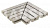 Решетка угол (из 2-х частей) Exagres Imperial Arian  245х330х30 мм R11/C