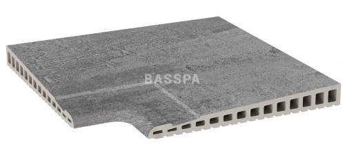 Рукохват угол KERASTEP URBAN 388 Iron 330х330х17-30 мм R12/C фото в интернет-магазине Basspa