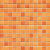 Керамическая мозаика Agrob Buchtal Fresh 24x24x6,5 мм, цвет sunset orange-mix R10/B фото в интернет-магазине basspa