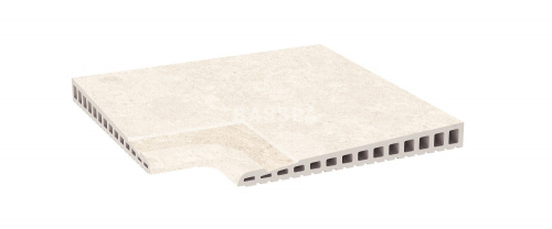 Рукохват угол Exagres Bedford White 310х310х17-30, R12/C фото в интернет-магазине Basspa