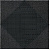 Декор Agrob Buchtal Loop Triangle 12x6,5 мм, цвет night black glossy