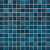 Керамическая мозаика Agrob Buchtal Fresh 24x24x6,5 мм, цвет midnight blue-mix фото в интернет-магазине basspa Керамическая мозаика Agrob Buchtal Fresh 24x24x6,5 мм, цвет midnight blue-mix фото в интернет-магазине basspa