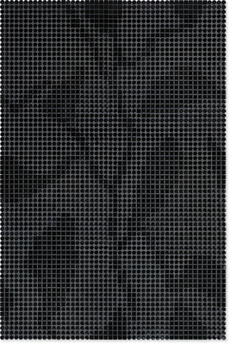 Декор Agrob Buchtal Loop Leaves 12x6,5 мм, цвет night black glossy фото в интернет-магазине basspa
