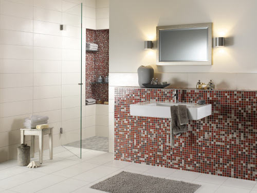 Керамическая мозаика Jasba Colours Secura 50x50x6,5 мм, цвет soft elegance фото в интернет-магазине basspa