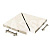 Решетка угол ( из 2-х частей) Exagres Bedford White 300х300х30, R12/C