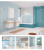 Керамическая мозаика Agrob Buchtal Plural 24x24x6,5 мм, цвет gentle-blue фото в интернет-магазине basspa