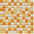 Керамическая мозаика Jasba Lavita Secura 24x24x6,5 мм, цвет sunny-orange