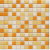 Керамическая мозаика Jasba Lavita 24x24x6,5 мм, цвет sunny-orange matt-glossy фото в интернет-магазине basspa