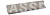 Плинтус радиальный Exagres Bedford Pearl 665х77 мм R9