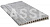 Рукохват Exagres Opera Silver 665x280x17-30мм, R12/C