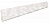Планка радиальная Exagres Opera Ivory 330х30 мм r30 R9