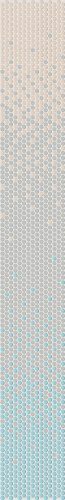 Декор Agrob Buchtal Loop Colour gradient 22,3x6,5 мм, цвет ocean glossy фото в интернет-магазине basspa