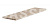 Скиммерный борт Exagres ESSENZA 568 Creta 450х1200х30 мм R12/C