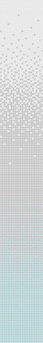 Декор Agrob Buchtal Loop Colour gradient 12x6,5 мм, цвет ocean glossy фото в интернет-магазине basspa