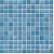 Керамическая мозаика Jasba Lavita Secura 24x24x6,5 мм, цвет cristal-turquoise